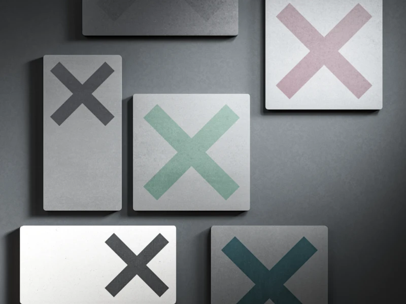 Detailansicht mehrerer Fliesen der Kollektion Dune