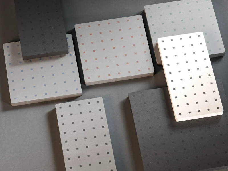 Detailansicht mehrerer Fliesen der Kollektion Époque