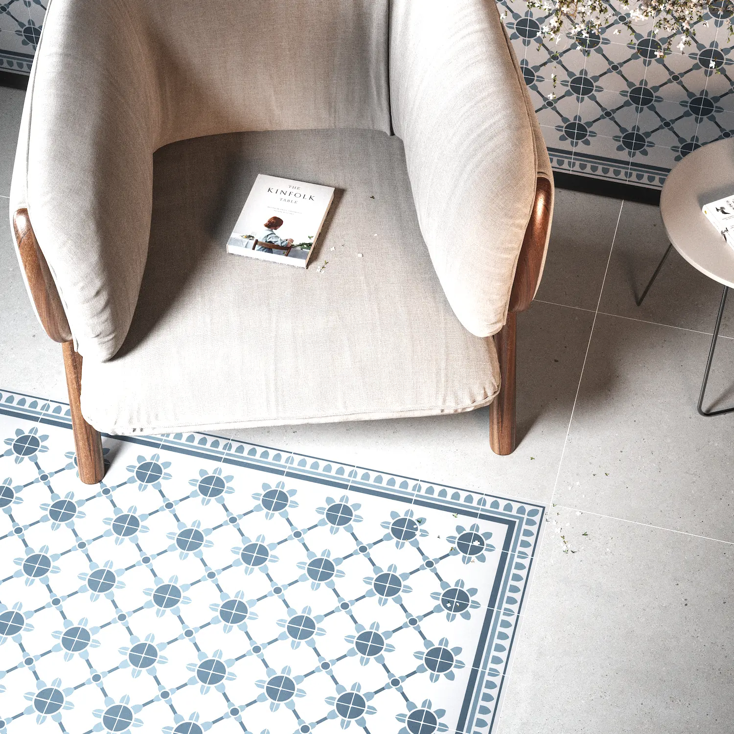 Küchenfliesen in antik-optik Küchenboden mit matten Fliesen in Antik-Optik und hoher Widerstandsfähigkeit