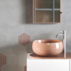 Hexagonale Fliesen mit exklusivem Design