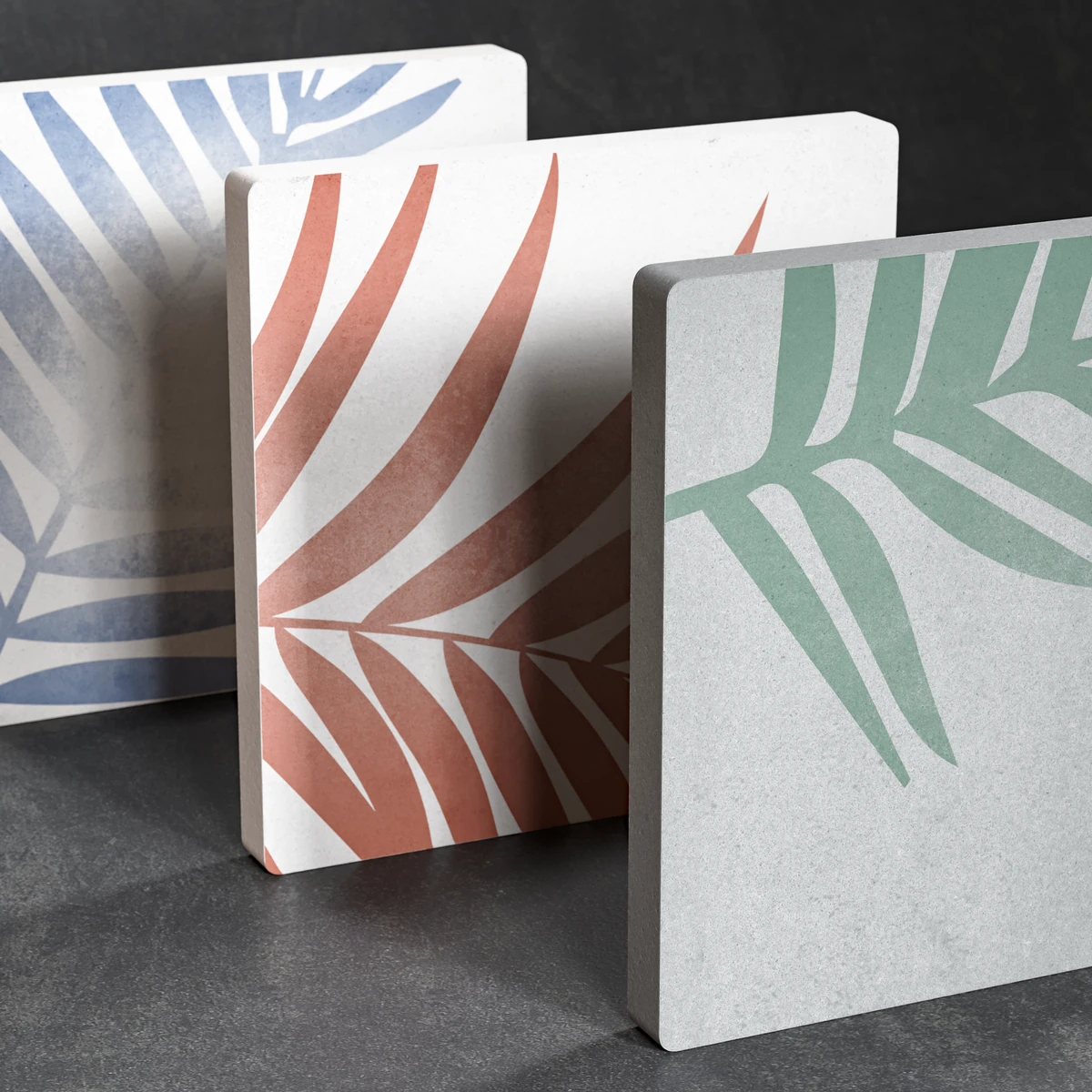 Kollektion Tropic: Tropische Fliesen, Blätterdesign und Vintage-Finish 15×15 cm