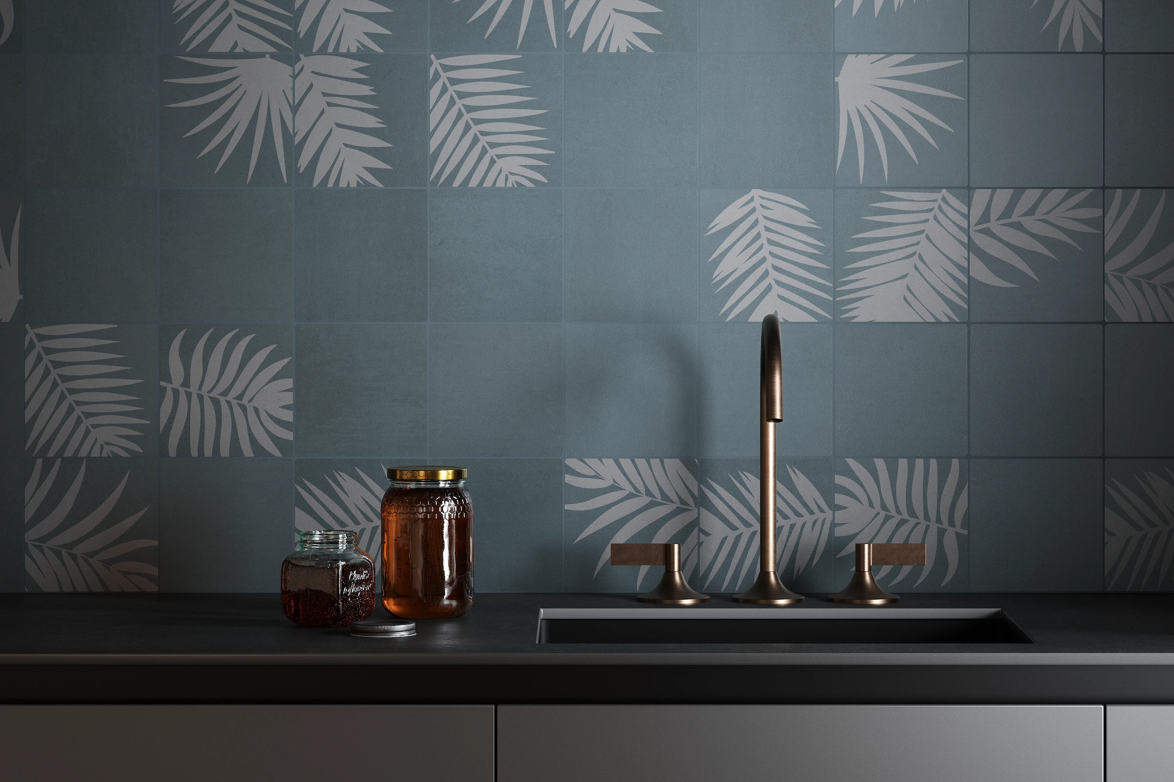 Boden- und Wandbelag Tropische Tropic