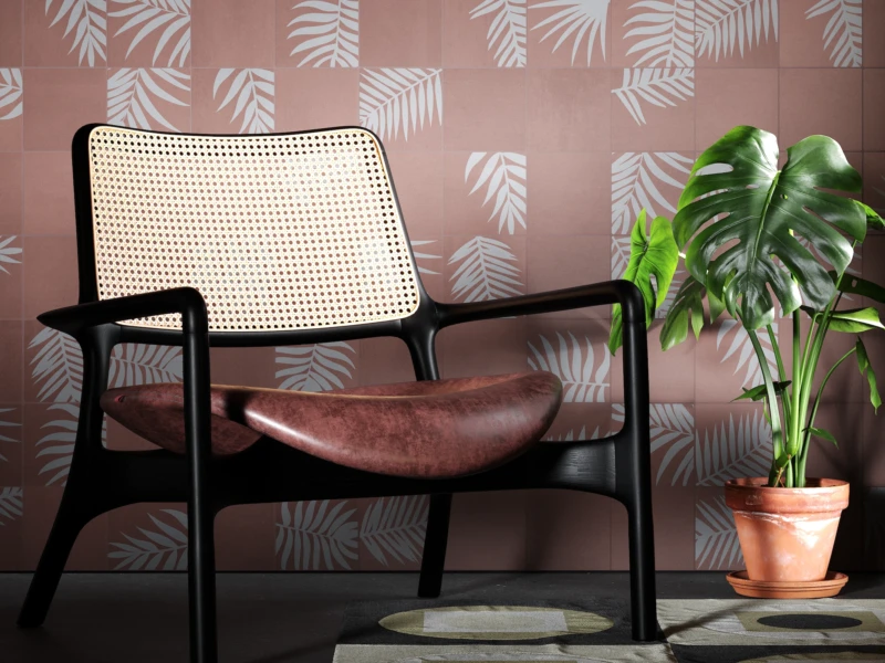 Boden- und Wandbelag Tropische Tropic